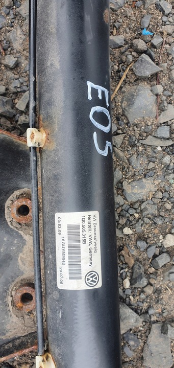 фото №6, Vw eos подрамник подвешивание задние балка ось 1q0505315b