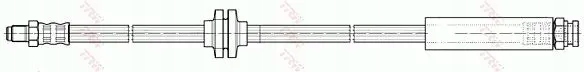 фото №1, Шланг тормозной гибкий зад phb499 trw audi