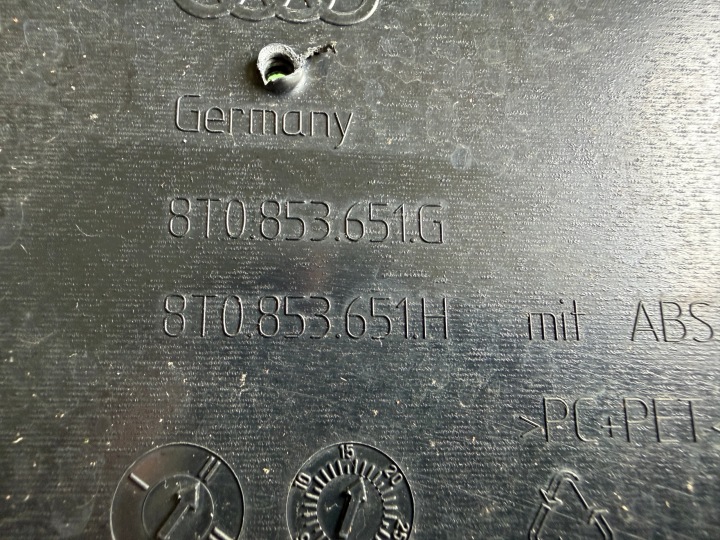 фото №11, Audi a5 8t рестайлинг 11- решётка радиатора 8t0853651g