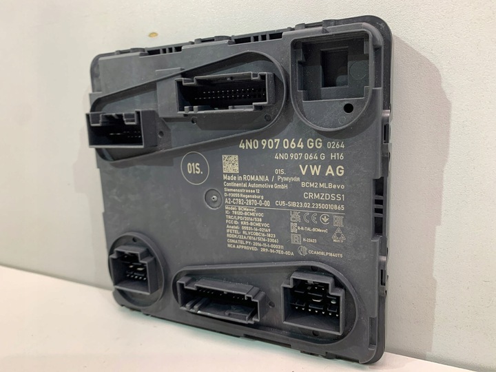 фото №3, Audi a8 d5 блок управления модуль комфорта 4n0907064gg