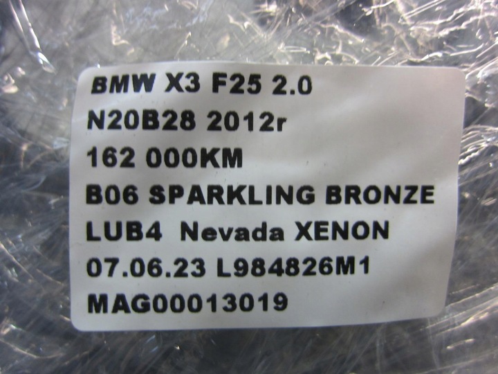 фото №9, Bmw x3 f25 n20 джгут двигуна установка 7620676