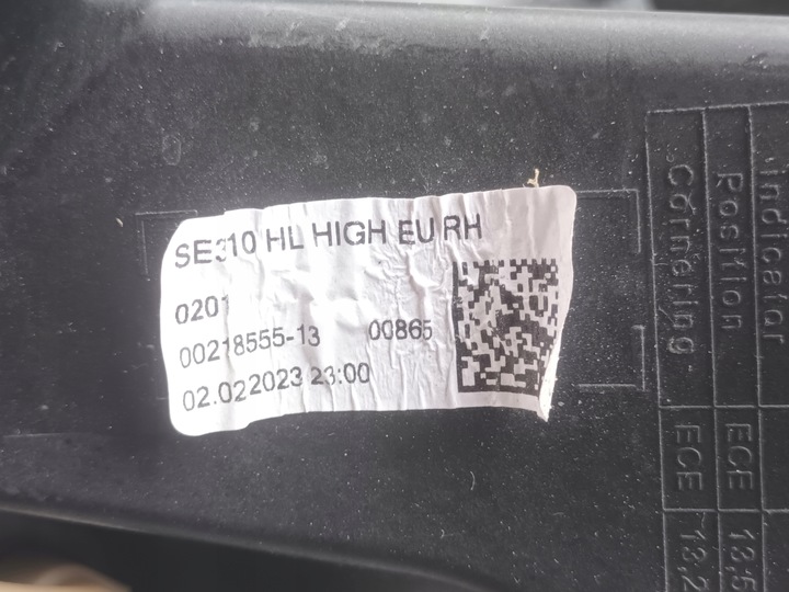 фото №9, Лампа передняя правая seat cupra born перед правые eu