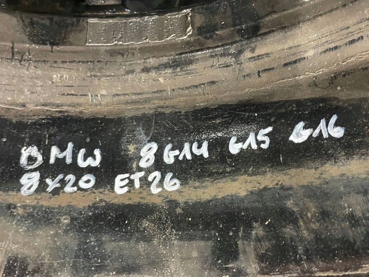 фото №11, Bmw 8 g14 g15 g16 алюминиевый диск koło 5x112 8"x20" 8jx20 et:26