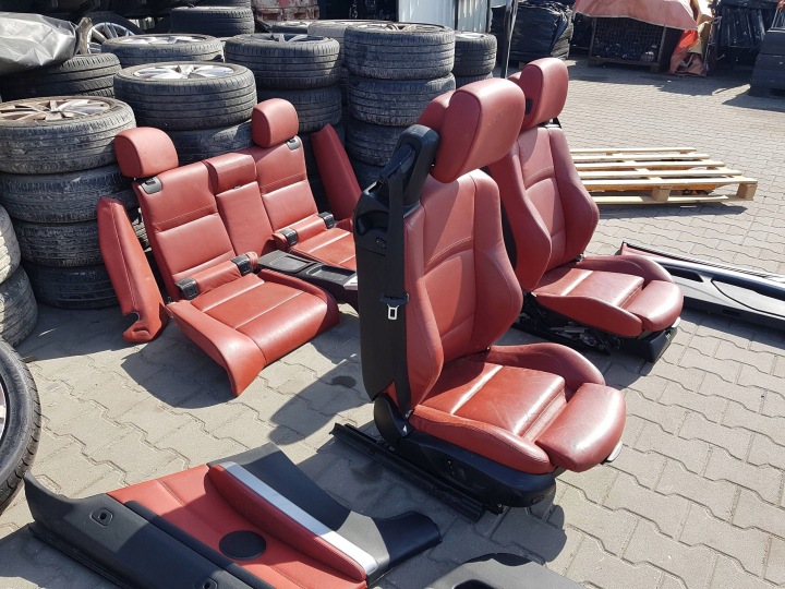 фото №7, Bmw 3 e93 cabrio 06-13r сидіння шкіряні диван