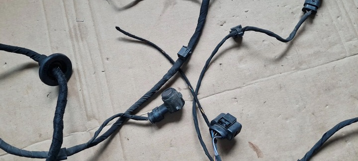 фото №10, Q7 4m ii установка джгут pdc зад датчики 5q0919275b 4m0971104j