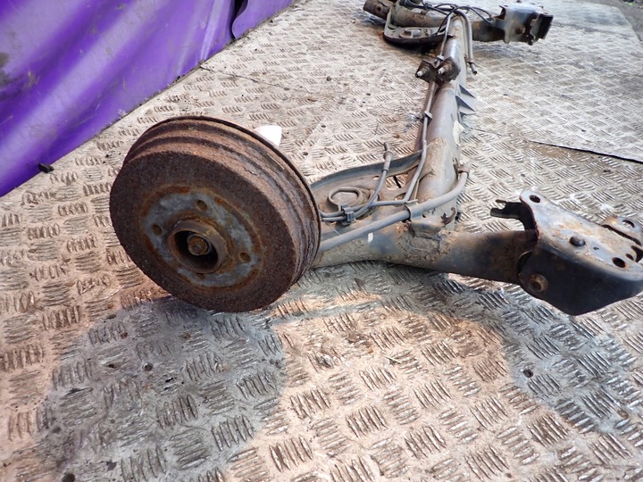 фото №4, Nissan micra k12 3d вісь задня балка зад abs