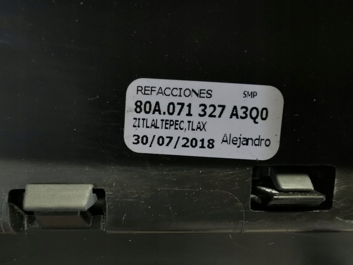 фото №8, Audi q5 sq5 ii 80a планка na двері задні ліві нова карбон зад 80a071327