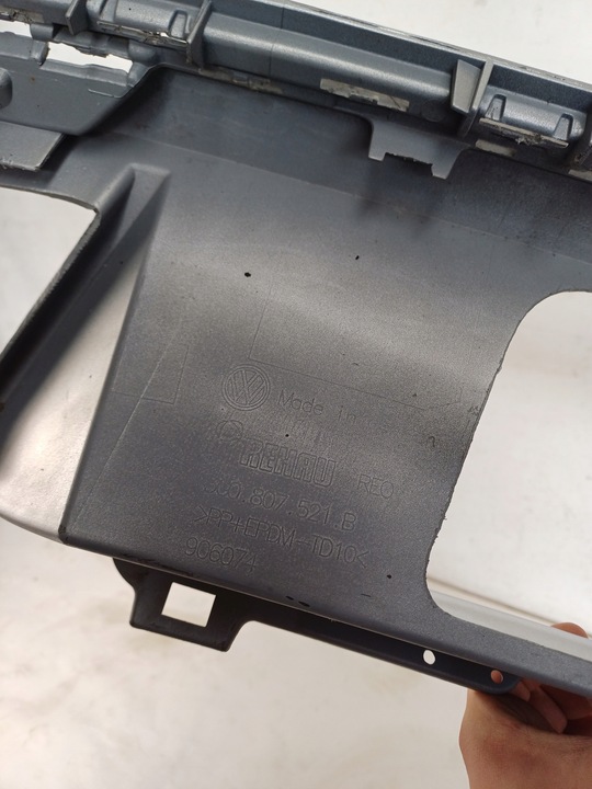 фото №10, Накладка дифузор бампера зад volkswagen passaat b8