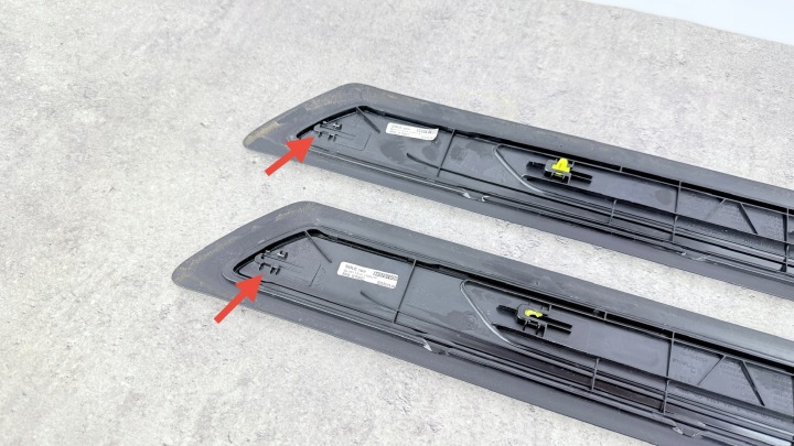 фото №10, Bmw f32 планки накладки порогові порога м-пакет kpl 8054525 8054526