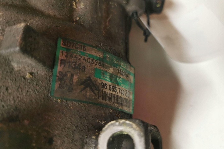 фото №6, Компрессор кондиционера citroën c5 ii break re_ 9656574080 2.0l дизель