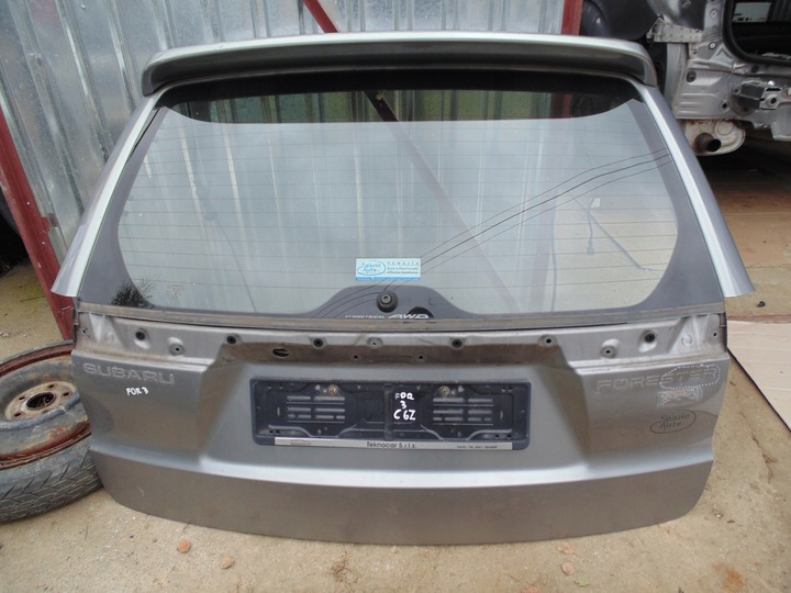 фото №1, Крышка багажника c6z subaru forester iii eur