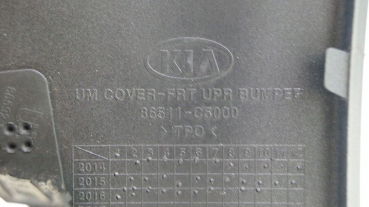 фото №9, Kia sorento iii 15-18 бампер передній перед k8t