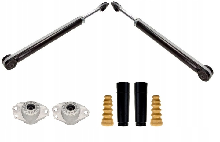 фото №1, 2x амортизаторы защитные накладки отбойники подушки зад vw bora , golf iv 98-04