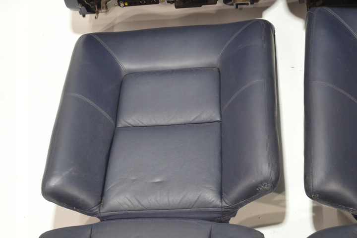 фото №9, Сидіння kpl mercedes w140 купе c140 cl сині