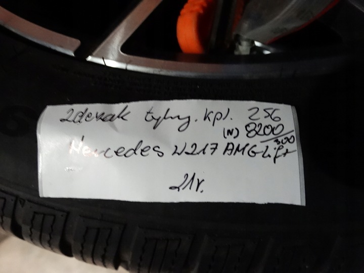 фото №7, Идеальный kpl бампер задний mercedes w217 amg рестайлинг 21r amg 1