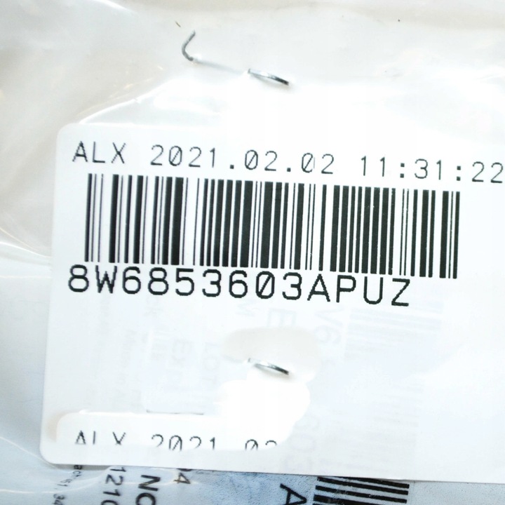 фото №8, Audi a5 cabrio 8w6 планка хромированная дверь передние левая 8w6853603apuz