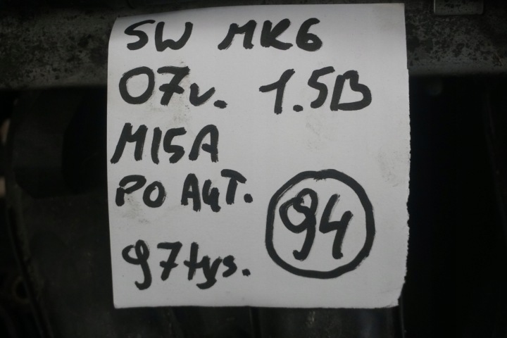 фото №11, Suzuki swift iii mk6 двигун 1.5benzyna m15a m26 2007рік blok головка nr.94