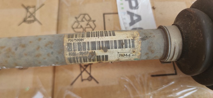 фото №2, Mondeo mk4 2.0 tdci рестайлінг пауершифт піввісь ліва