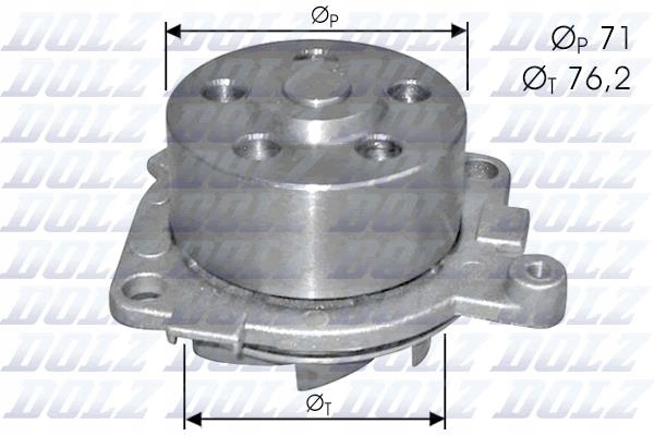 фото №12, Водяна помпа  fiat alfa bravo/brava 1.8gt, alfa 145/1
