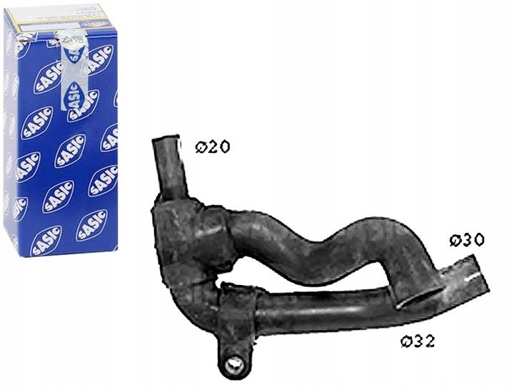 фото №1, Sasic шланг гнучкий радіатор 3595 xw4726 220