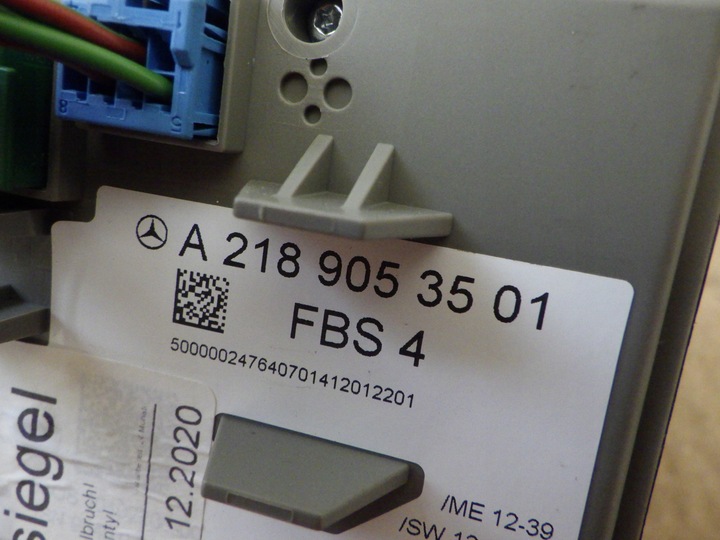 фото №4, Замок запалювання a2189053501 mercedes e-klasa w212