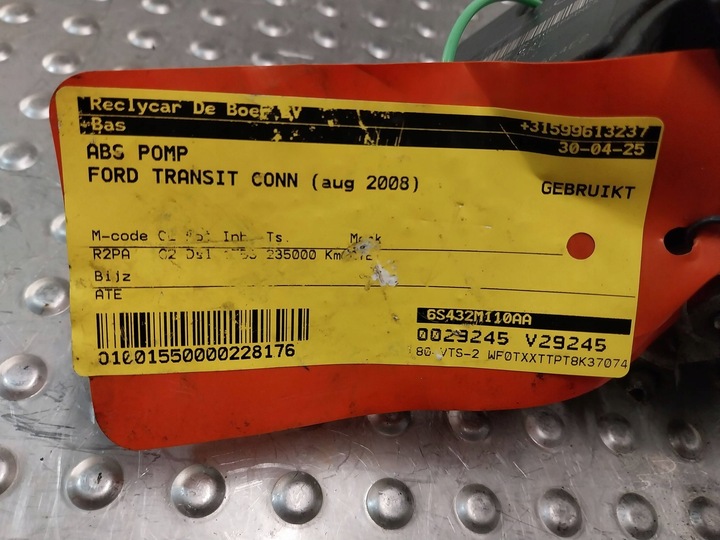 фото №9, Насос блок управления abs 10.0970-0126.3 ford transit connect tourneo