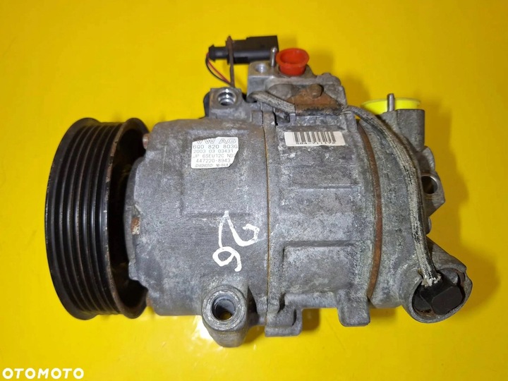 фото №9, Компрессор кондиционера компрессор vw polo iv 9n 1.2b 6q0820803g nr26