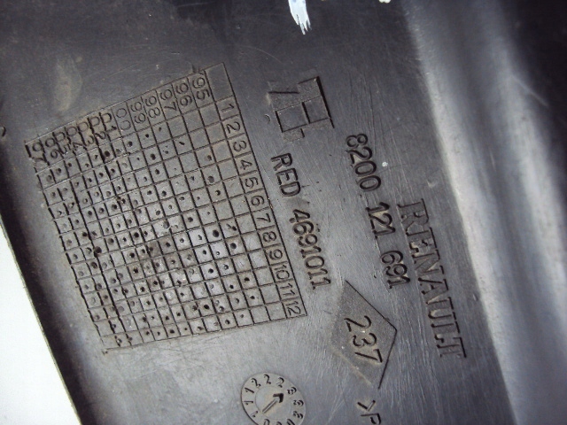 фото №5, Панель под лобовым стеклом правые renault maser iii 97-10