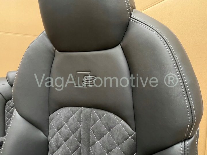 фото №16, Сидіння audi a6 c8 a7 4k s6 s7 rs6 rs7 allroad s-line оббивка ідеал eu