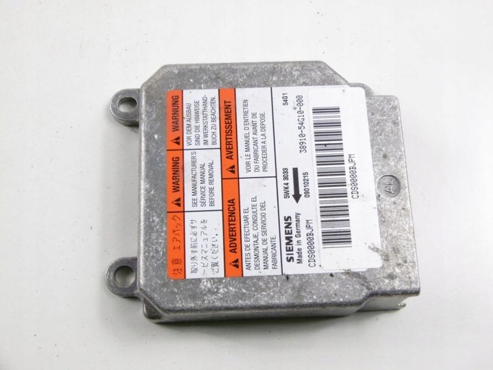 фото №8, Suzuki liana датчик датчик подушка безпеки 38910 54g10 000 siemens 5wk4 3033