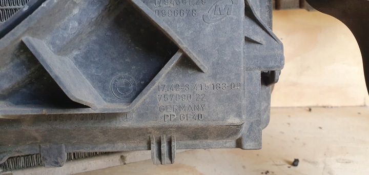 фото №12, Bmw x3 e83 3.0i бензин pas переднє підсилювач радіатор вентилятор