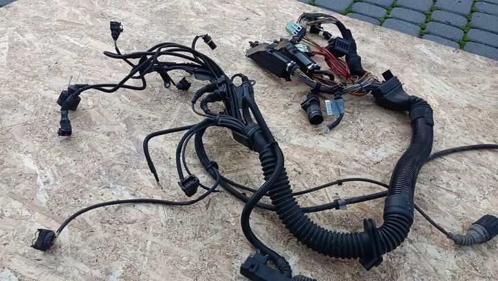 фото №10, Идеальная комплектная жгут двигателя bmw e39 520i 523i 528i m52 1 vanos автомат