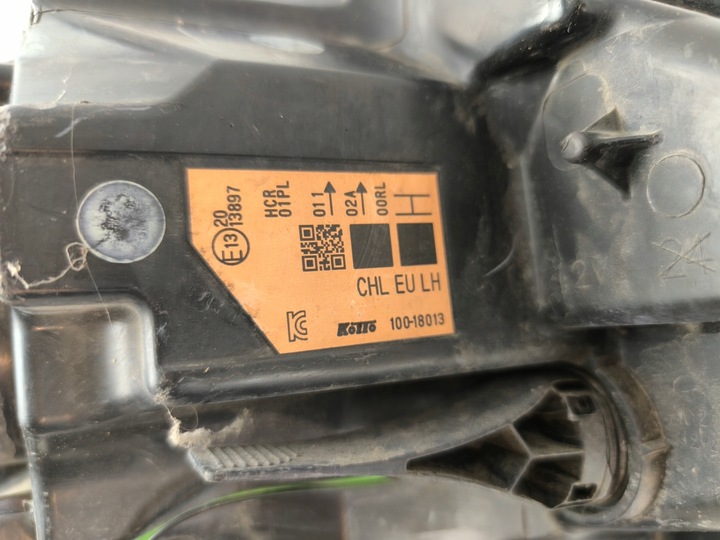 фото №10, Nissan qashqai ii j11 2013-2017- лампа ліва - європа