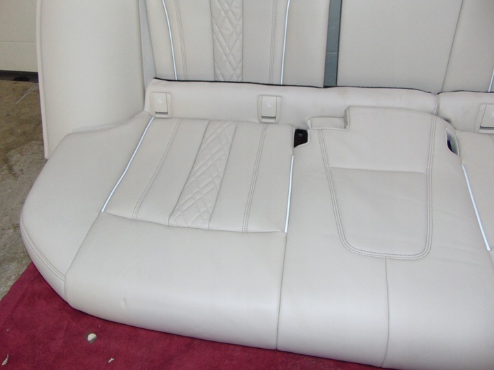 фото №12, Bmw g30 5 рестайлінг комплектні салон сидіння диван now org nappa weis