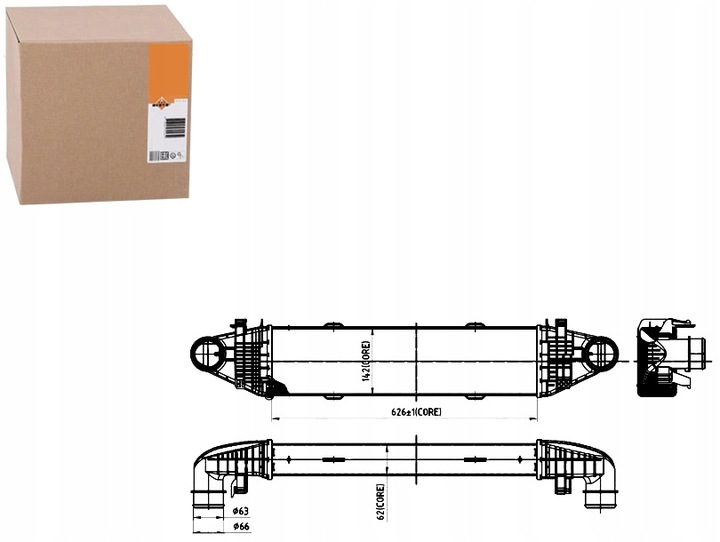 фото №1, Интеркулер nrf ms4525 8ml376777111 817m37