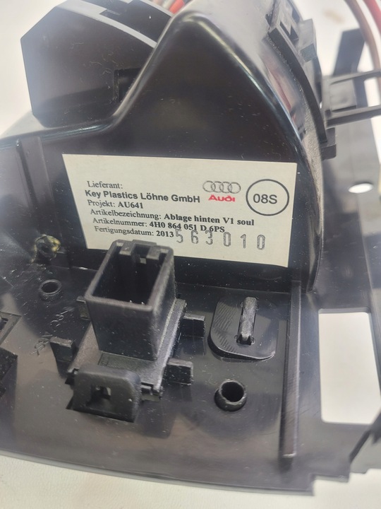 фото №6, Гнездо пепельница сиденья audi a8 d4 4h0864051d