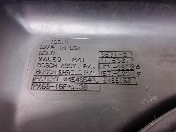 фото №5, Sebring ii 2.0 16v вентилятор радіатор 04596310ad