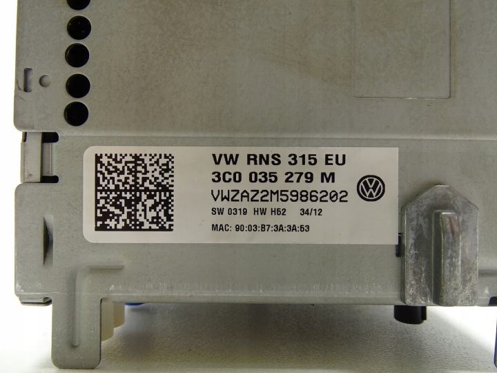 фото №8, Магнітола cd навігація магнітола панель 3c0035279m vw passat cc tiguan