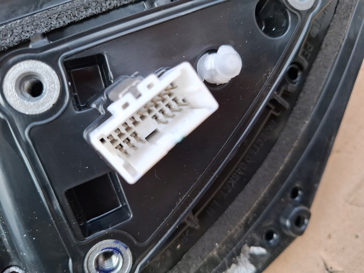 фото №7, Hyundai tucson iii 3 15-18 18- рестайлінг ліві дзеркало 12 pin pyw білий w колір