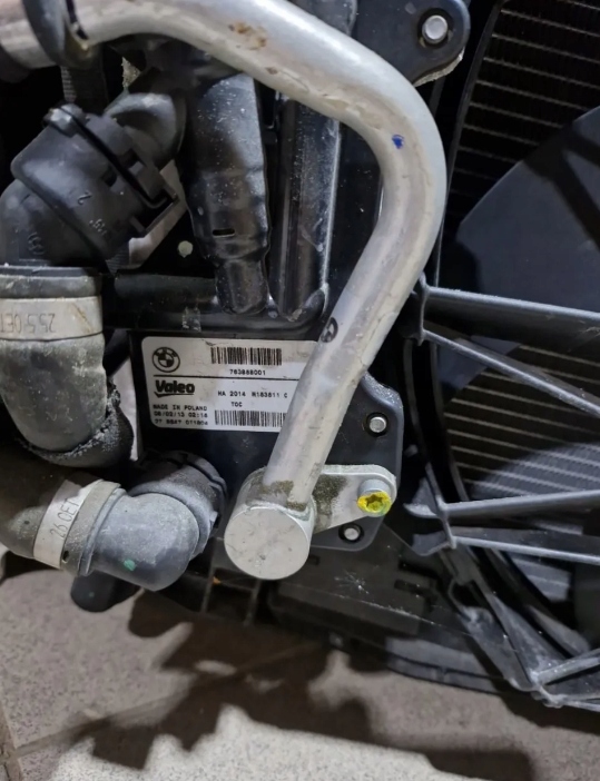 фото №8, Bmw 5 f10 m5 pas переднее усилитель радиатор комплект