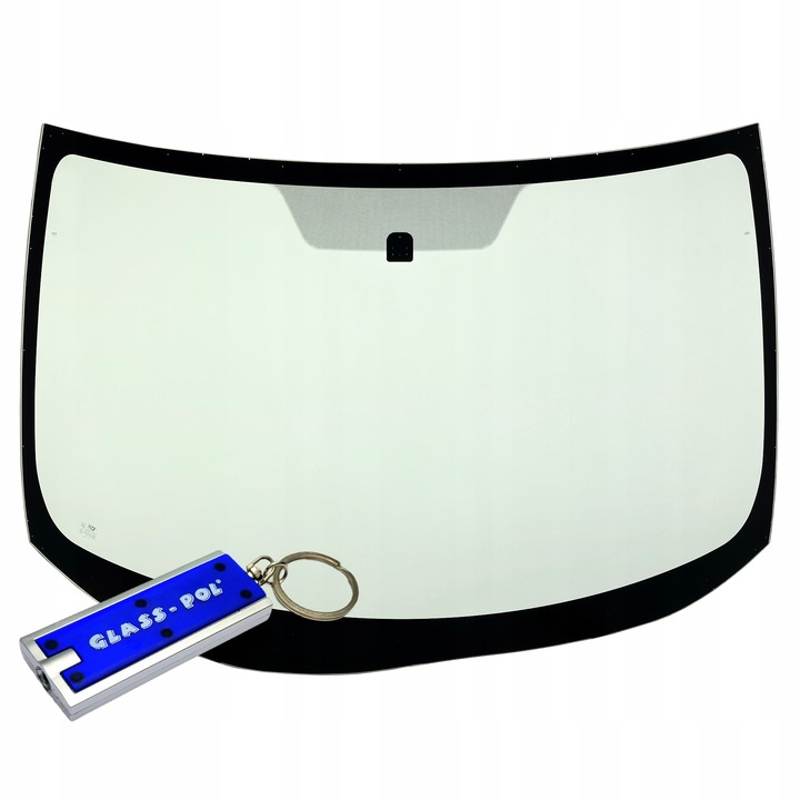 фото №1, Стекло лобовое передняя mitsubishi outlander 2007-2012 зелёная новая