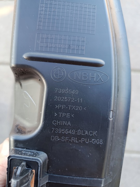 фото №10, Заглушка захист ліва крила перед передньої bmw x3 g01