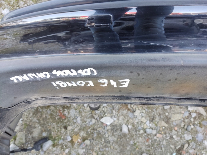 фото №8, Bmw e46 универсал бампер задний tylyny чёрный металлик