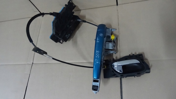 фото №1, Peugeot 207 замок ручка дверь правые зад