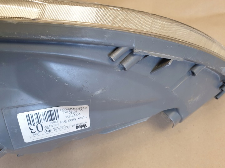 фото №11, Фара передняя левые перед toyota yaris i pu2a89007614 oem номер европа