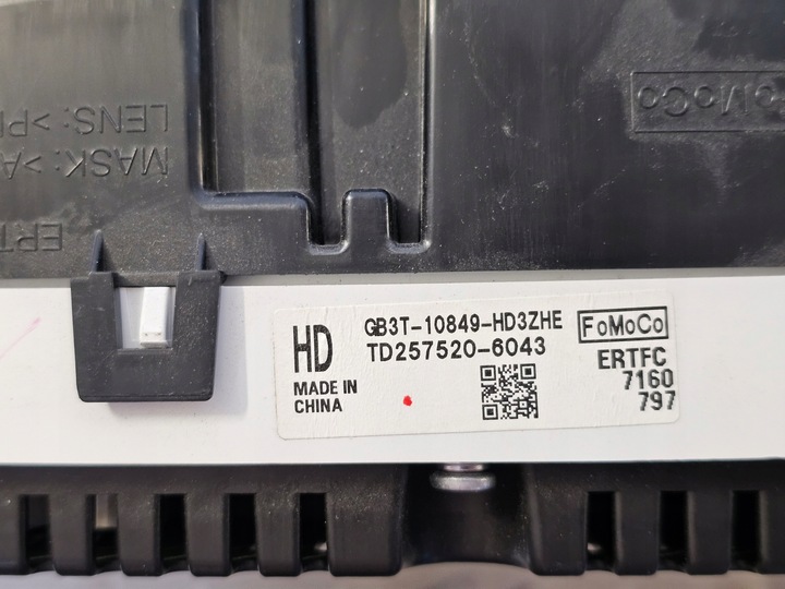 фото №7, Спідометр  манометр прилади ford ranger v gb3t-10849-hd