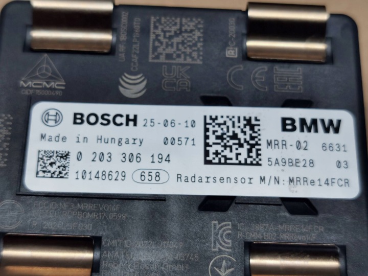 фото №7, Bmw 4 i4 g22 g23 g24 g26 радар датчик acc дистронік перед комплект 5a9be28