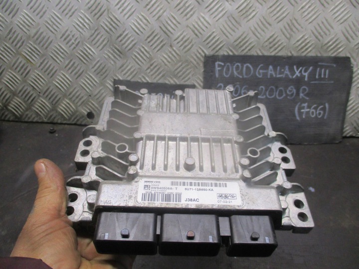фото №8, Блок управления двигателем (ecu) компьютер ford galaxy iii 2.0 tdci 06-09r 6u7112a650ka