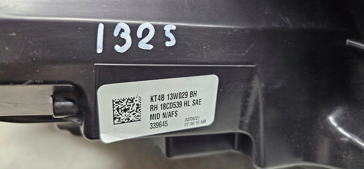 фото №9, Лампы перед led ford edge usa рестайлинг mk2 2018-2024 kt4b-13w029-bh оригинальный номер