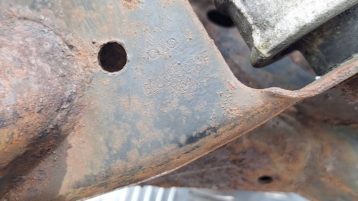 фото №7, Тележка подрамник балка подвешивание зад kpl 8e0505490f audi a4 b6 b7 seat exeo